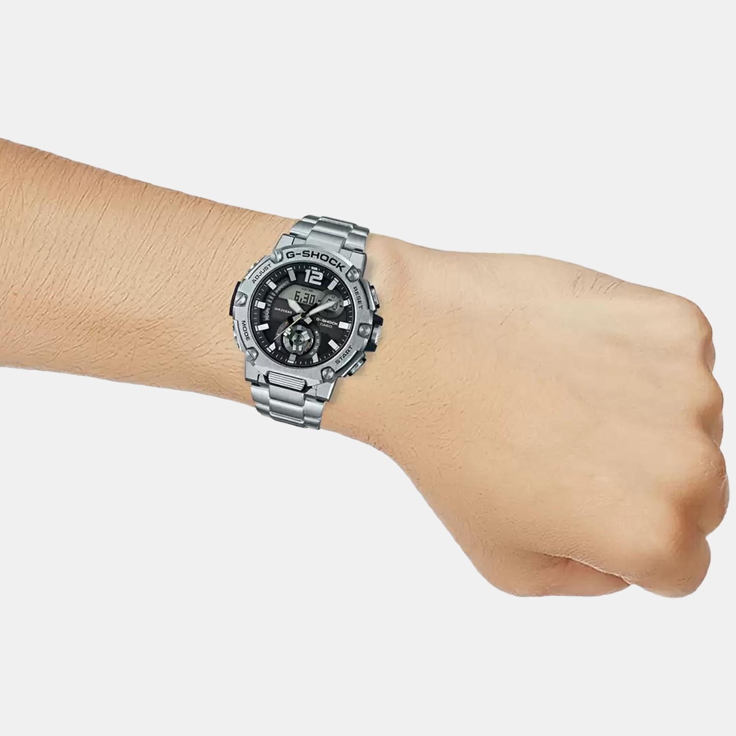 Casio Round Quartz Analog-Digital Men watch