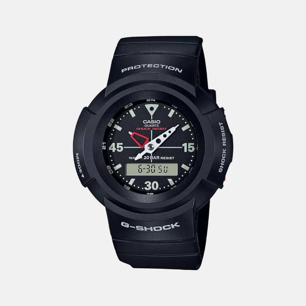 Casio Round Black Analog-Digital watch