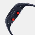 Casio Men Round Black watch