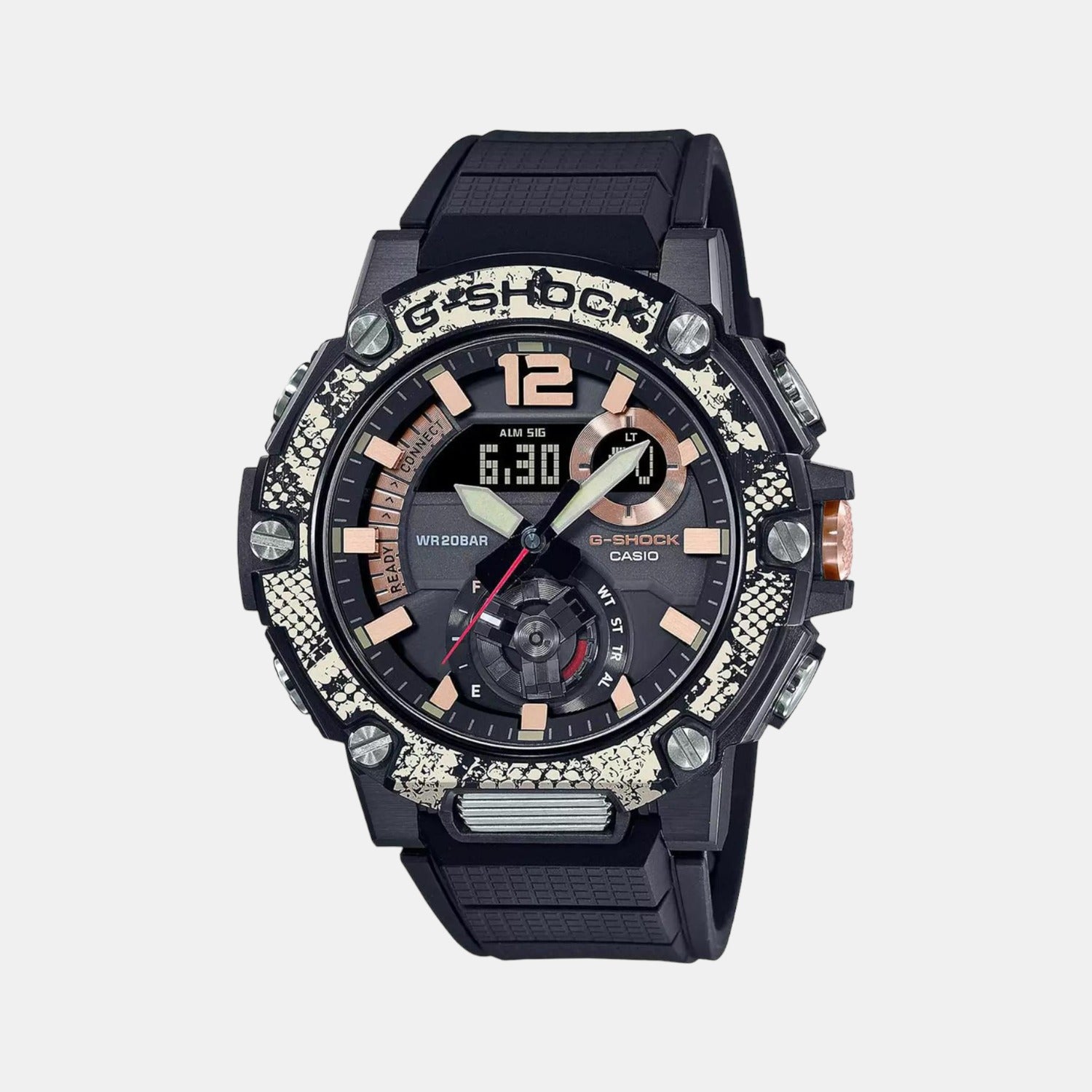 Casio Round Black Analog-Digital watch