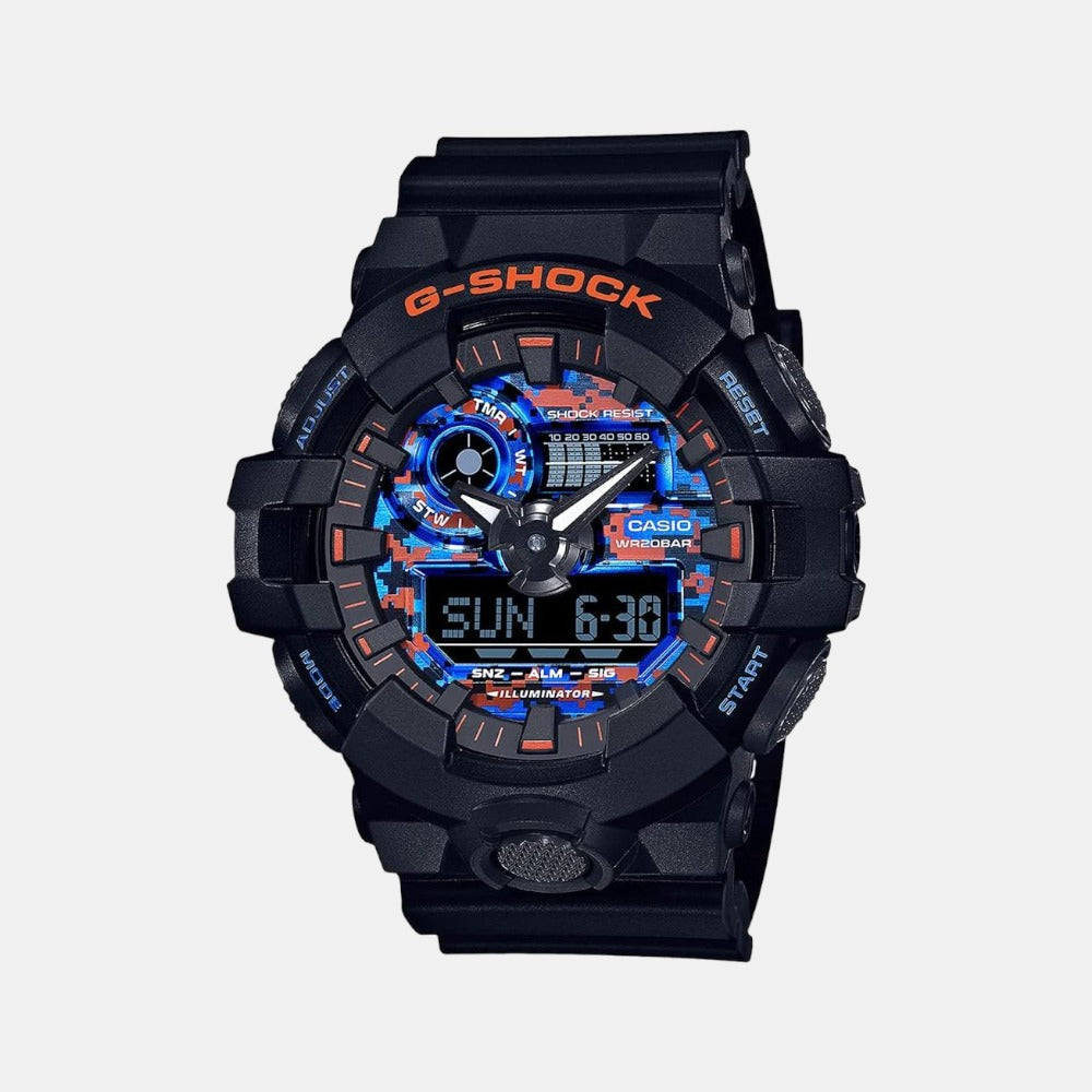 Casio Round Two Tone Digital watch
