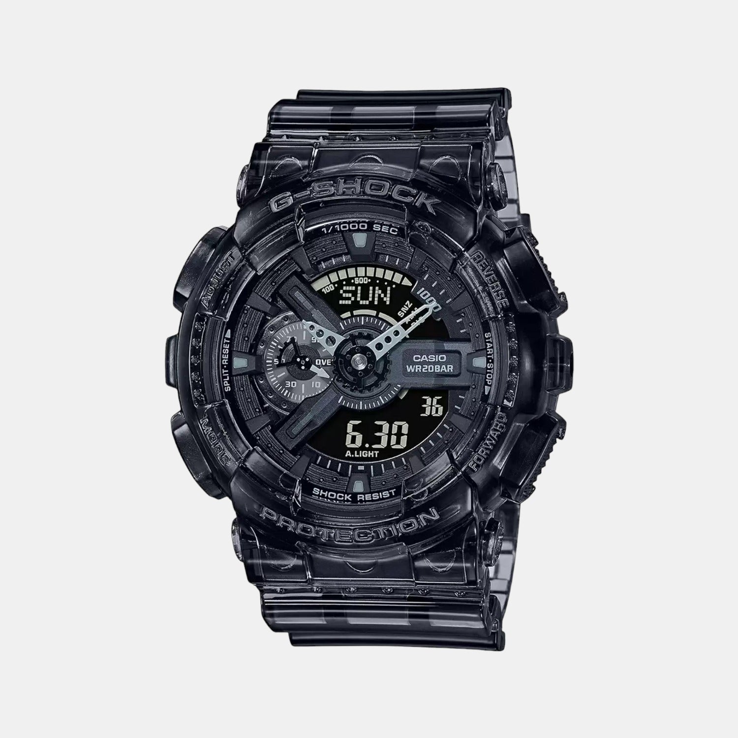 Casio Round Black Analog-Digital watch