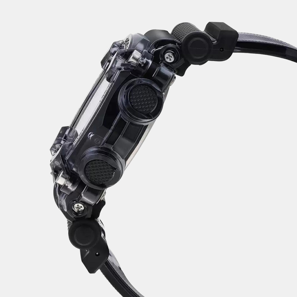 Casio Men Round Black watch