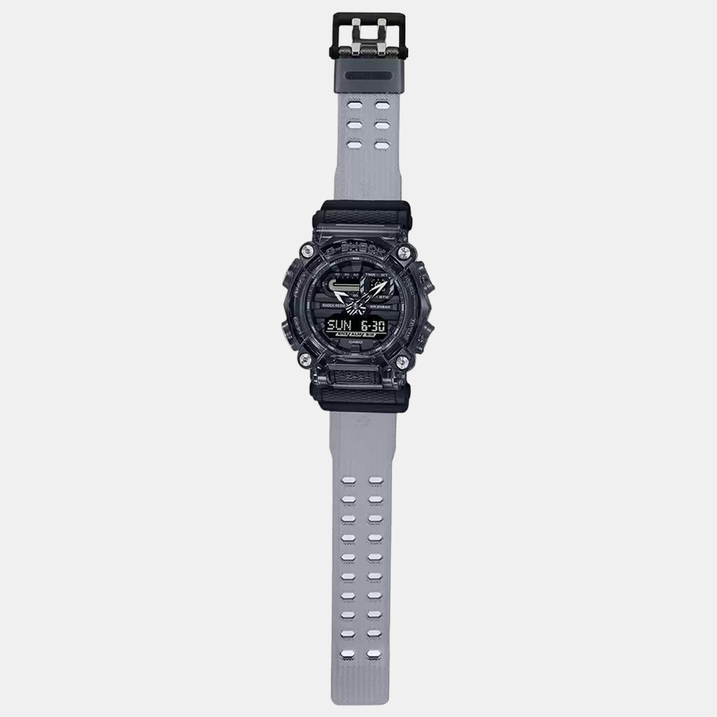 Casio Round Quartz Digital Men watch