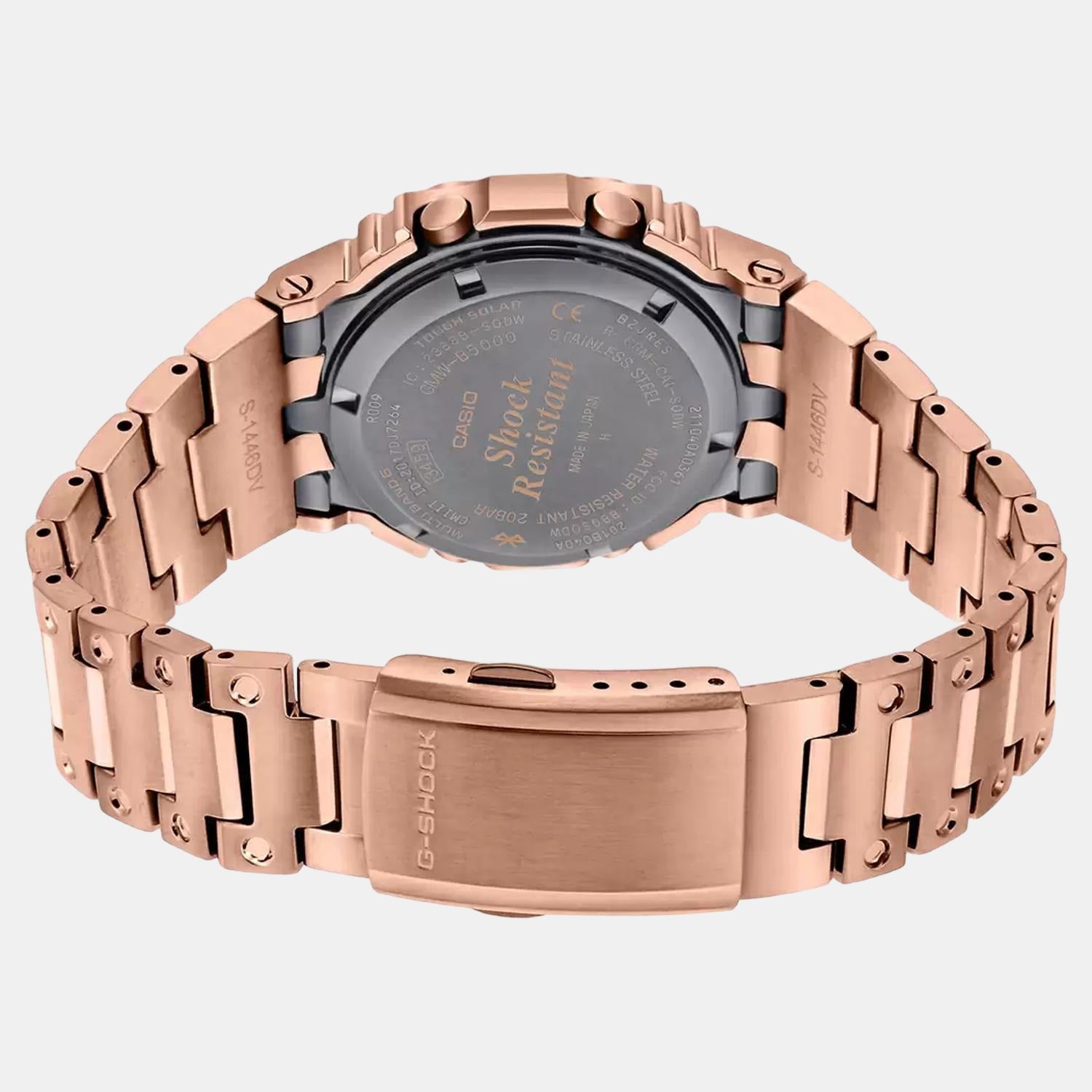 Casio Men Square Two Tone watch