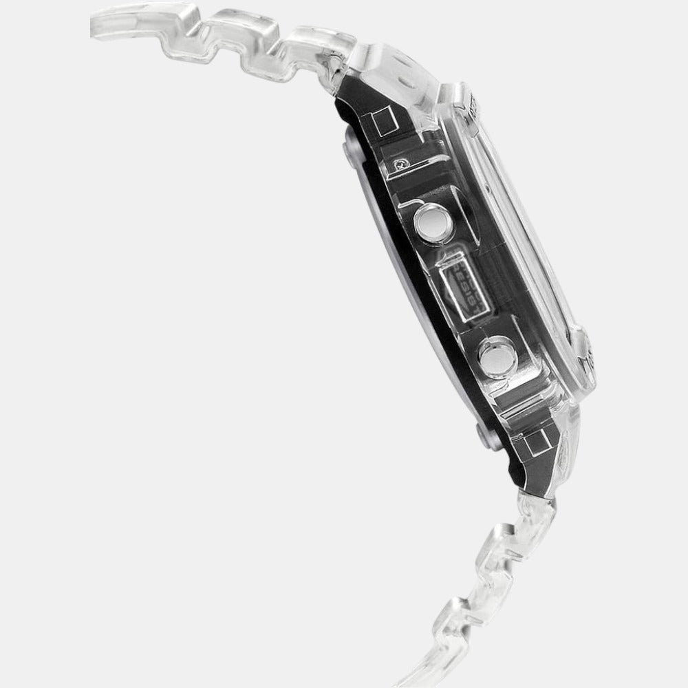 Casio Men Square Red watch