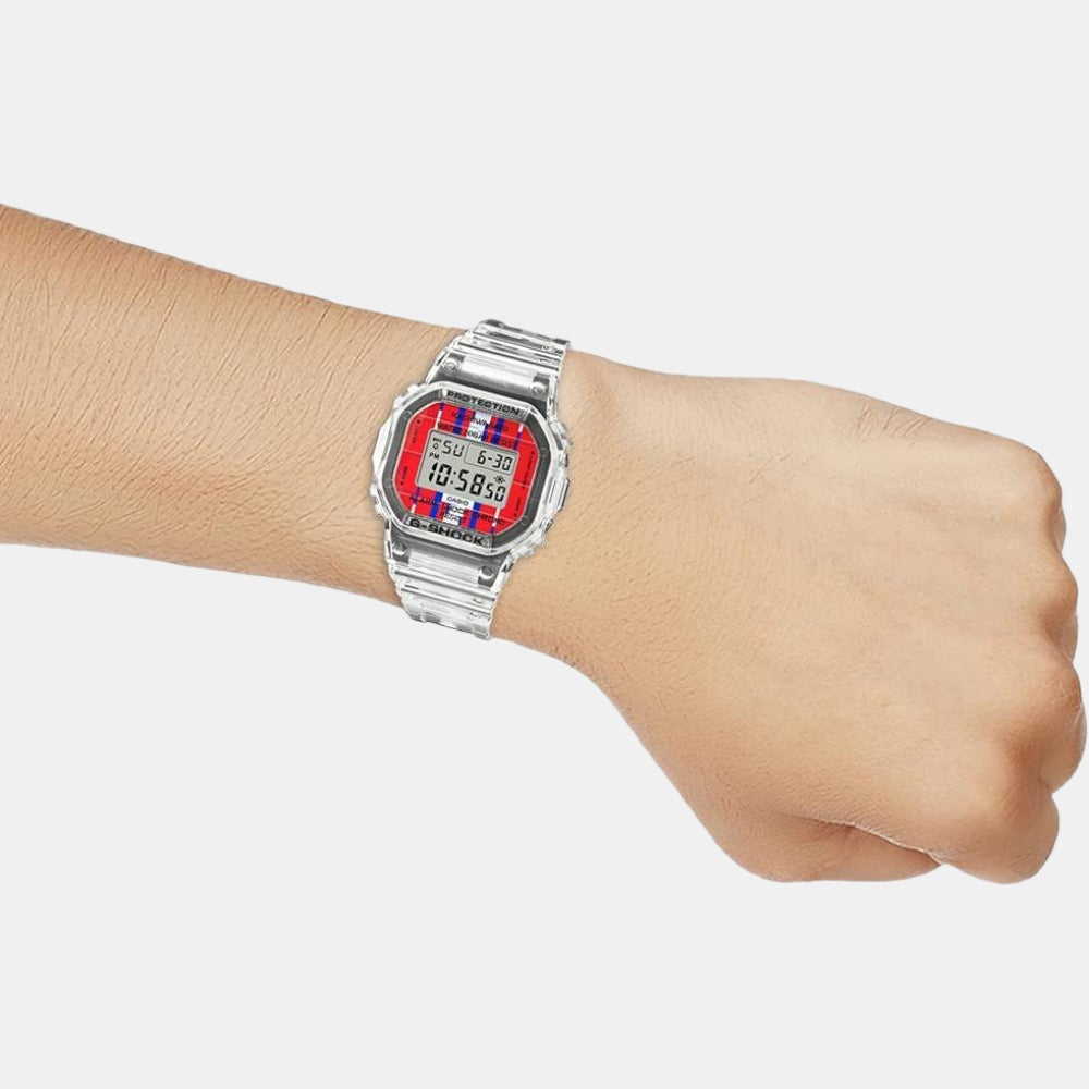 Casio Square Quartz Digital Men watch