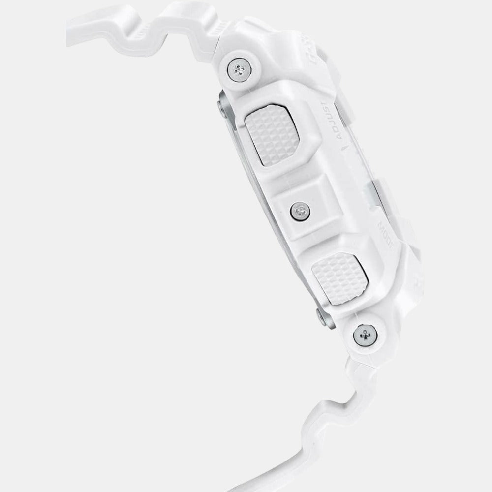 Casio Men Round White watch