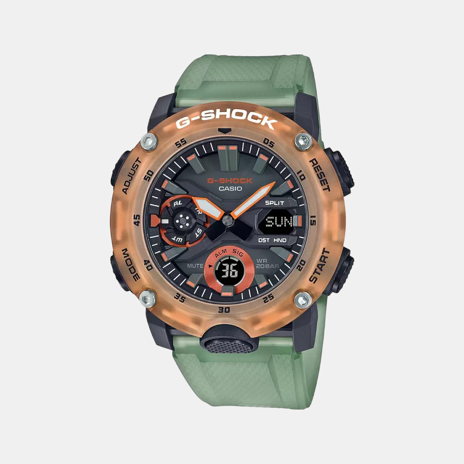 G-Shock Male Digital Resin Watch G1114