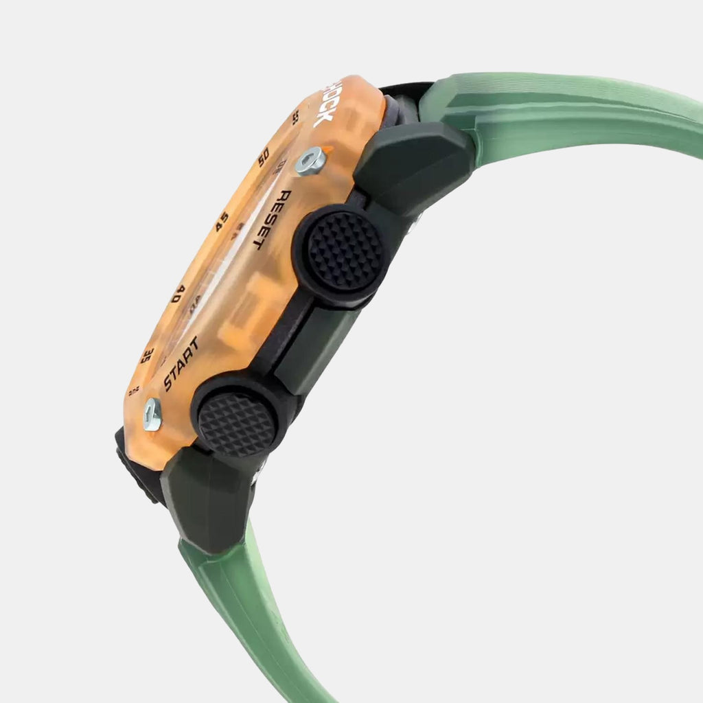 Casio Men Round Green watch