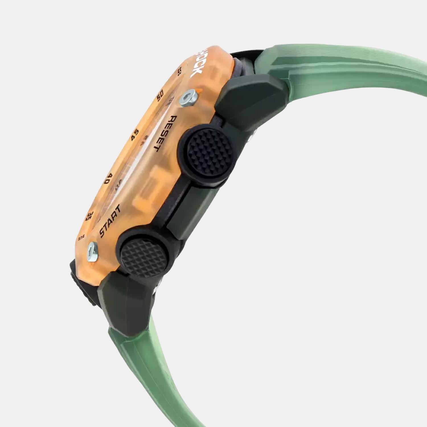 Casio Men Round Green watch