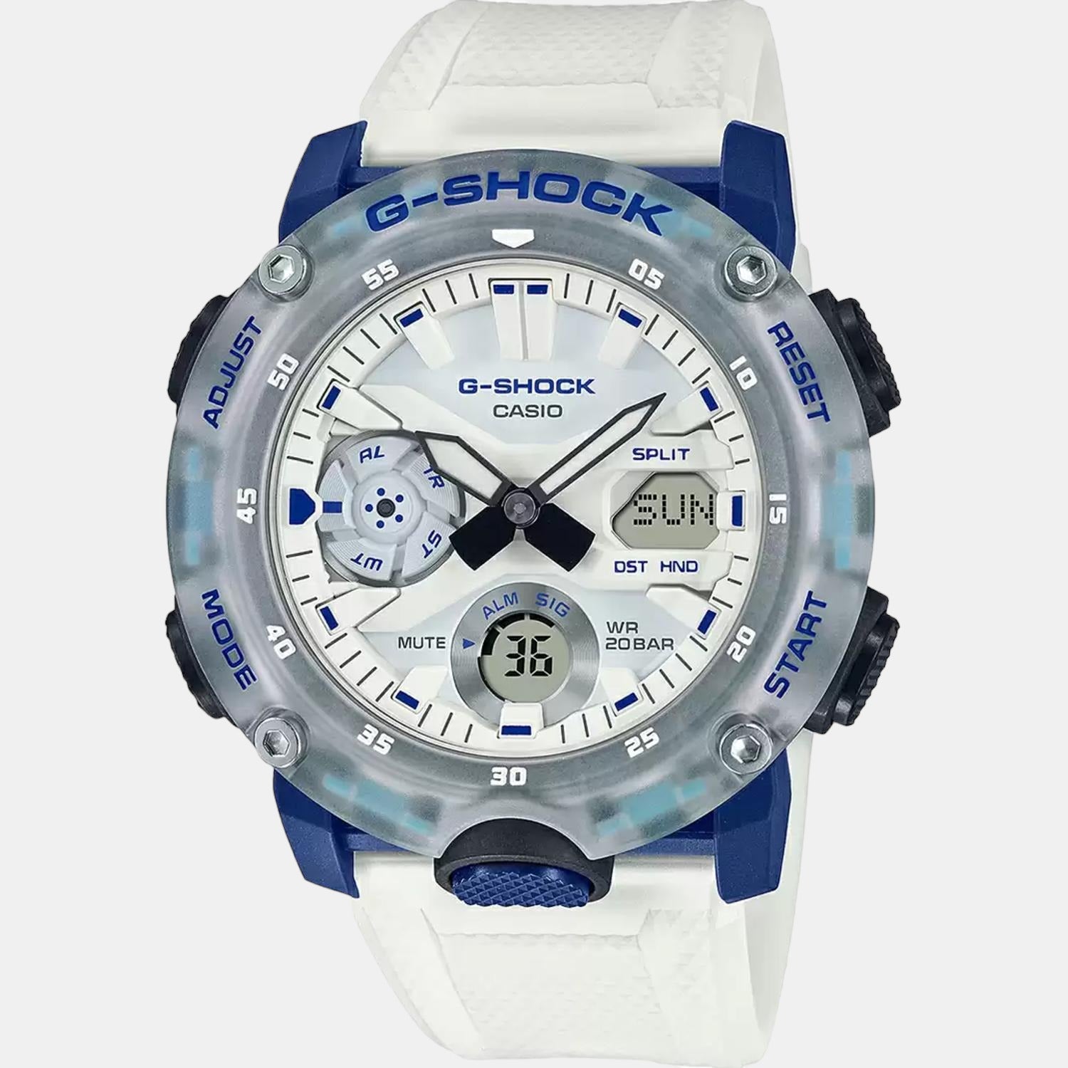 Casio gulfmaster store white