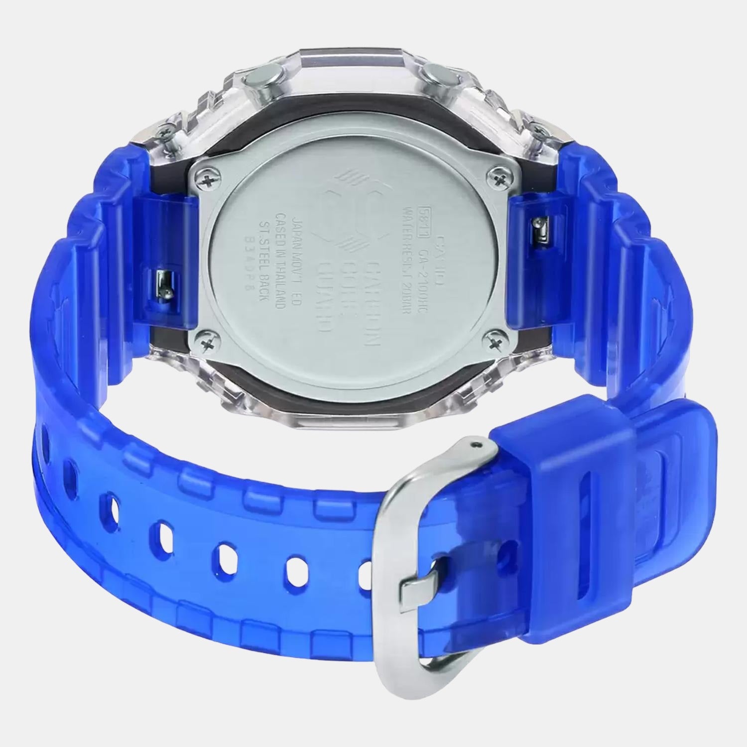 Casio Resin Blue watch
