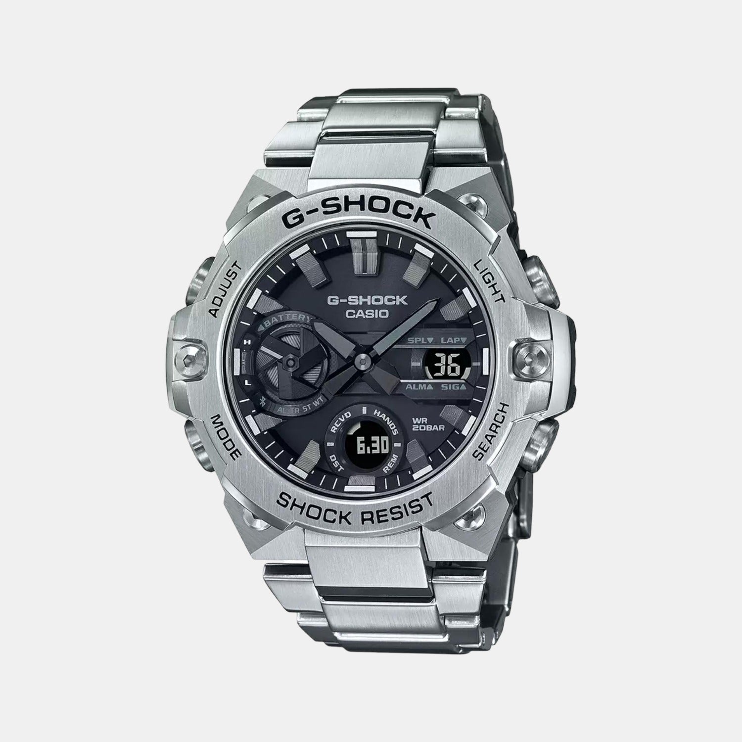 Casio Round Black Analog-Digital watch