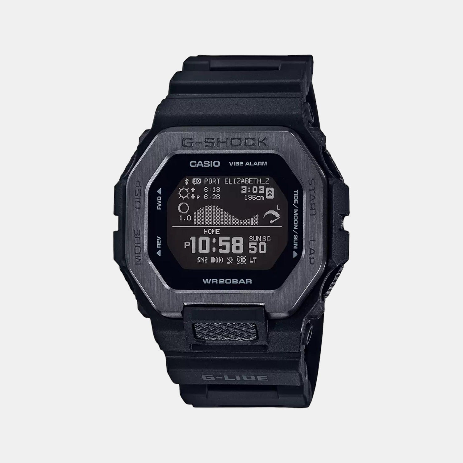 Casio Oval Black Digital watch