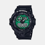 Casio Round Green Analog-Digital watch