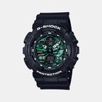 Casio Round Green Analog-Digital watch