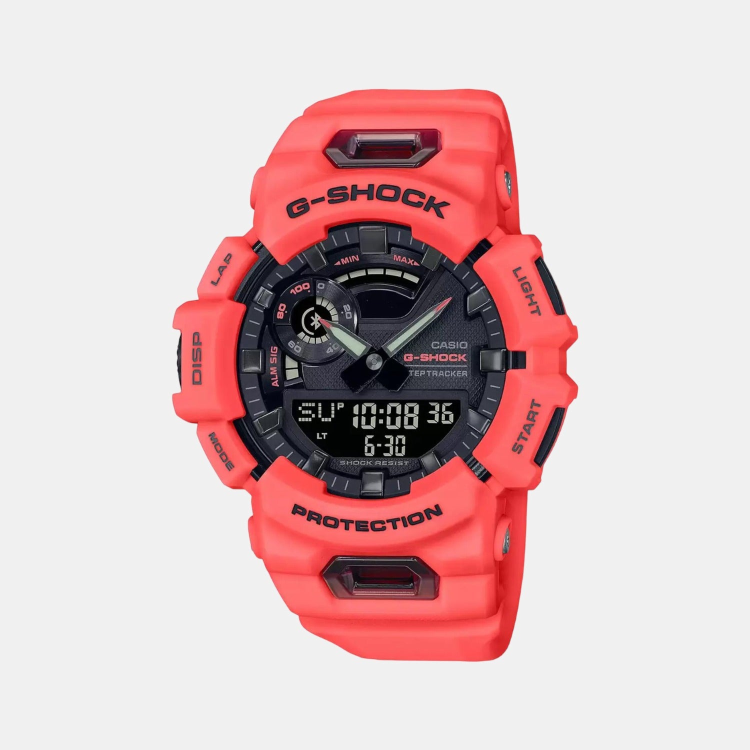 G shock black store and red digital