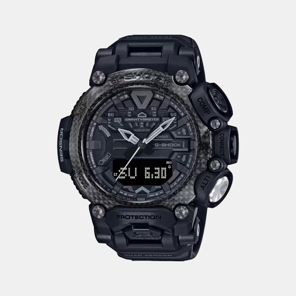 Casio Round Black Analog-Digital watch