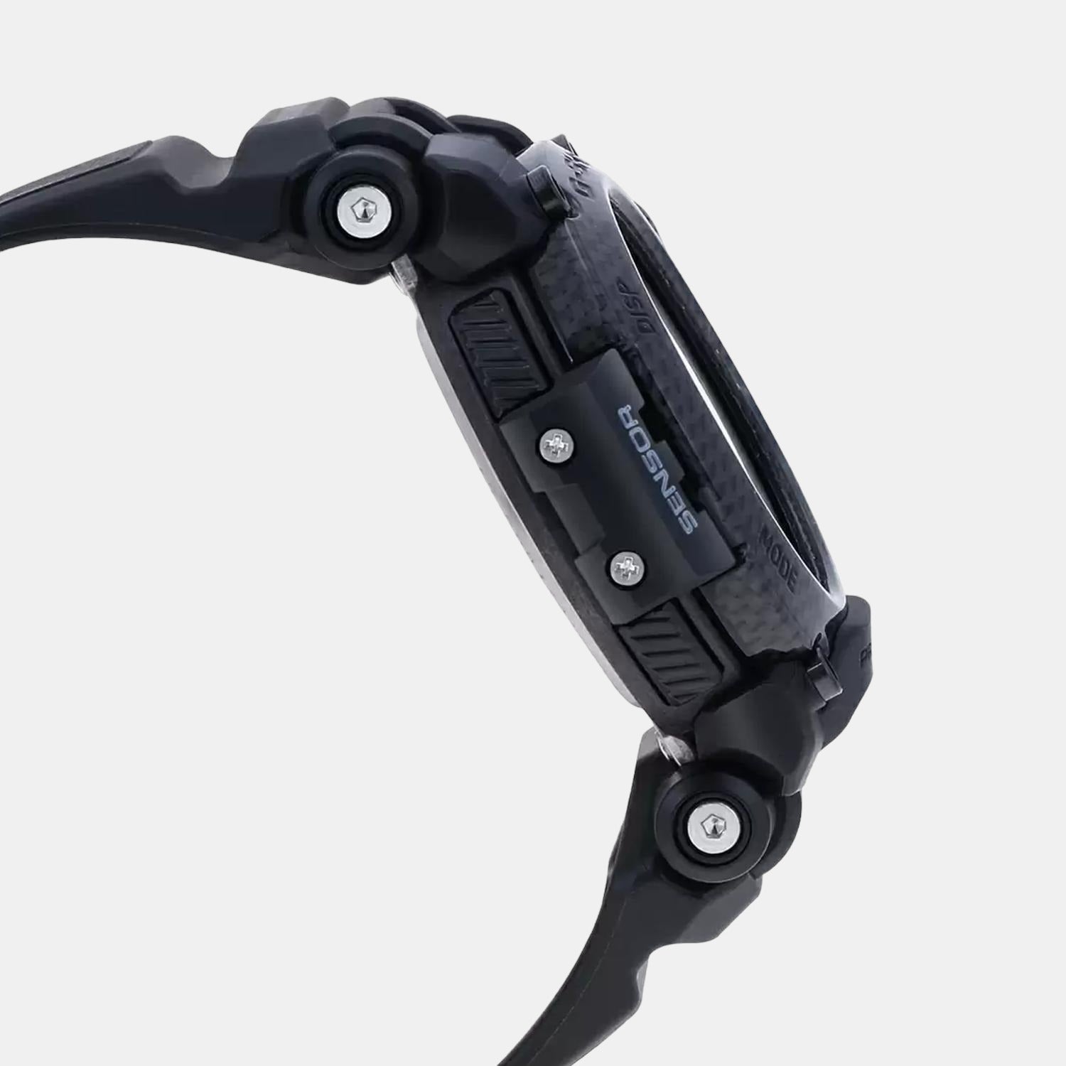 Casio Men Round Black watch