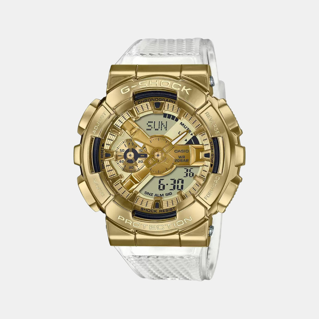 Casio Round Gold Analog-Digital watch