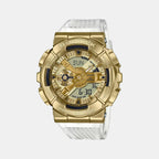 Casio Round Gold Analog-Digital watch