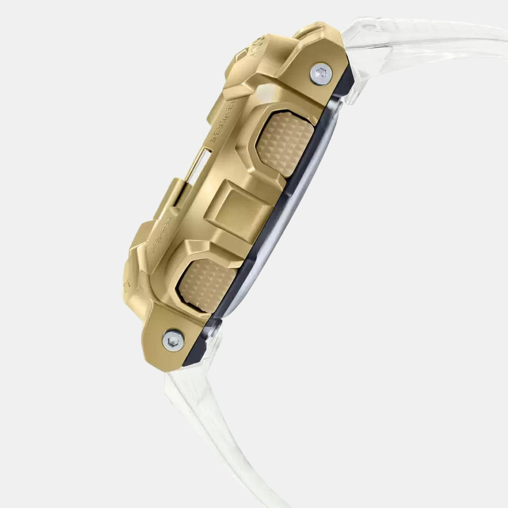 Casio Men Round Gold watch