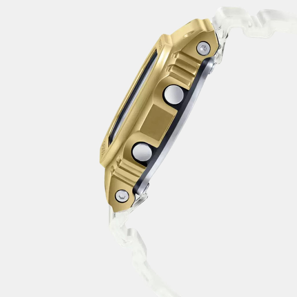 Casio Men Round Gold watch
