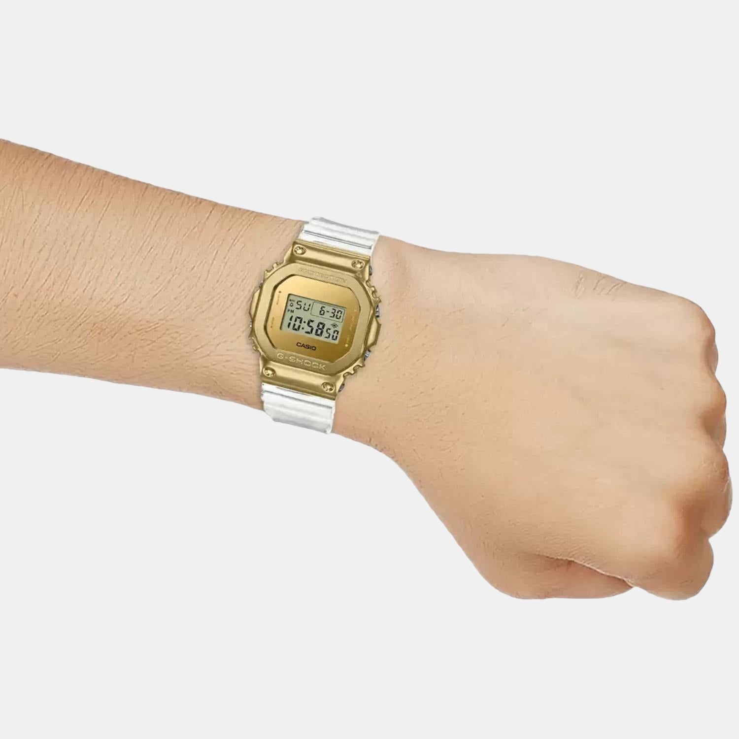 Casio 50 mm White Quartz watch