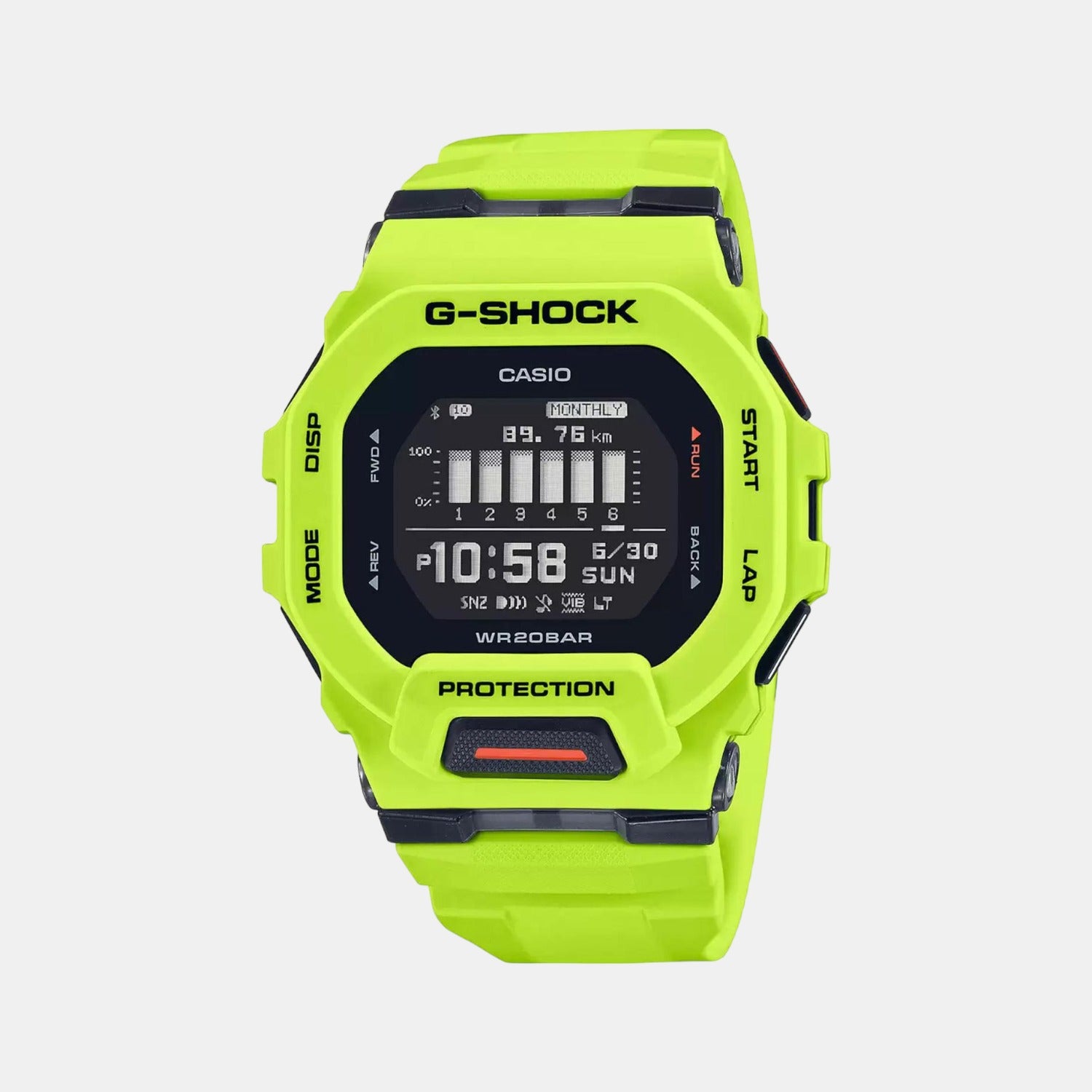 Casio Round Black Digital watch