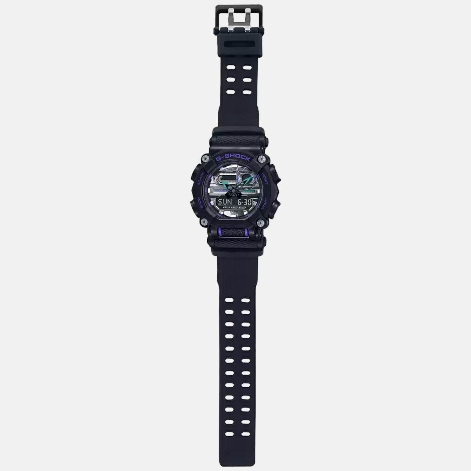 Casio Resin Two Tone watch