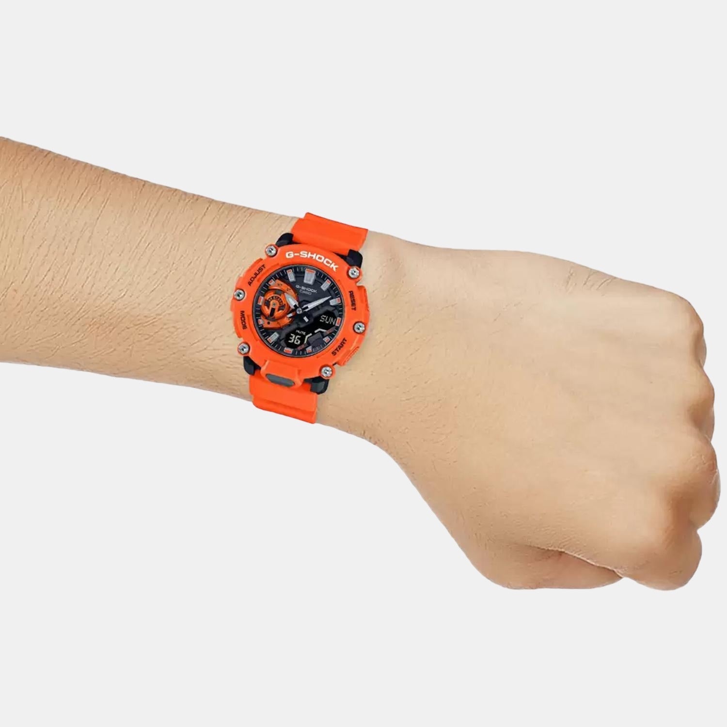 Casio Round Quartz Digital Men watch