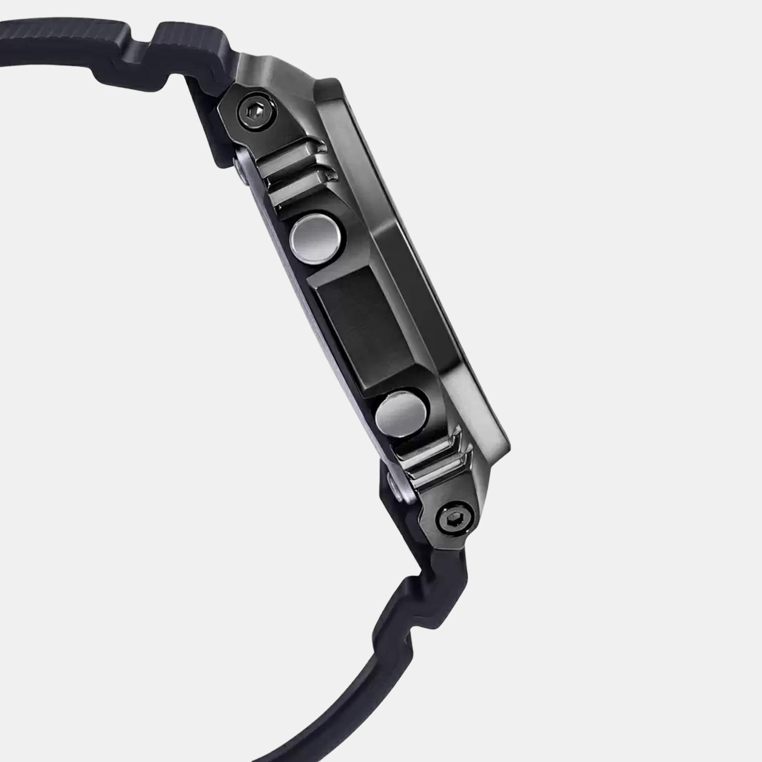 Casio Men Round Red watch