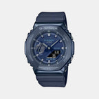 Casio Round Blue Analog-Digital watch