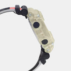 Casio Men Round Black watch