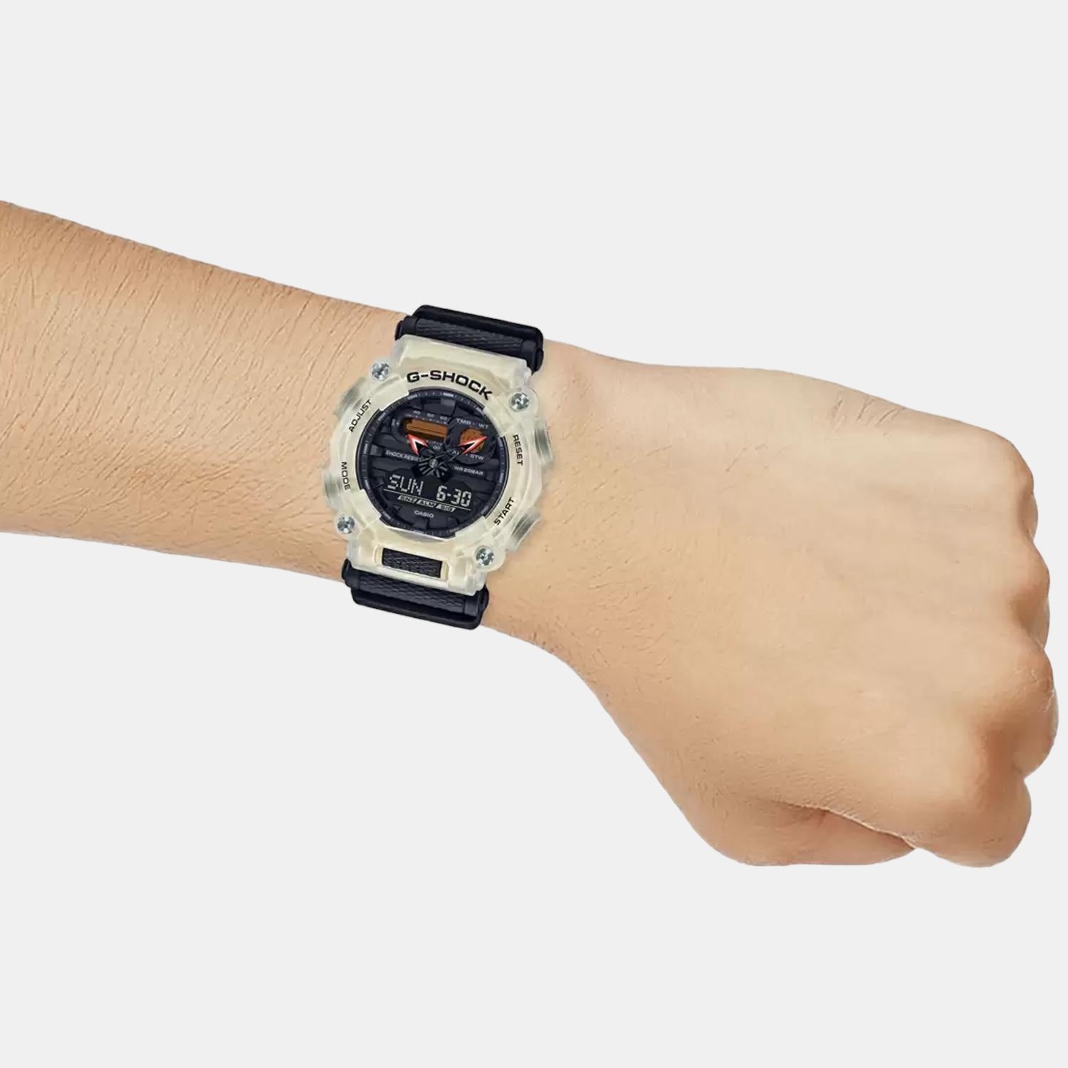 Casio Round Quartz Analog-Digital Men watch