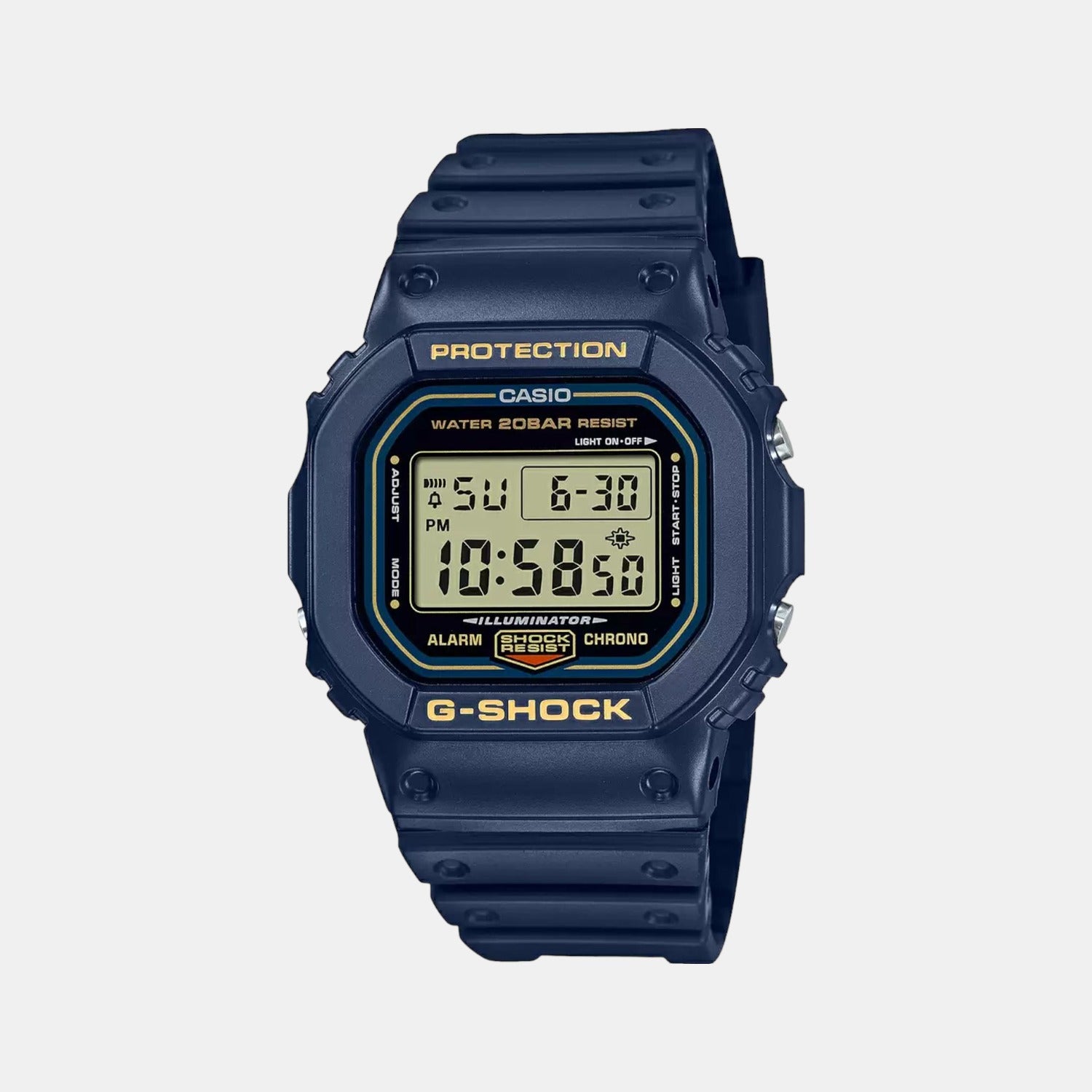 Casio Square Blue Digital watch