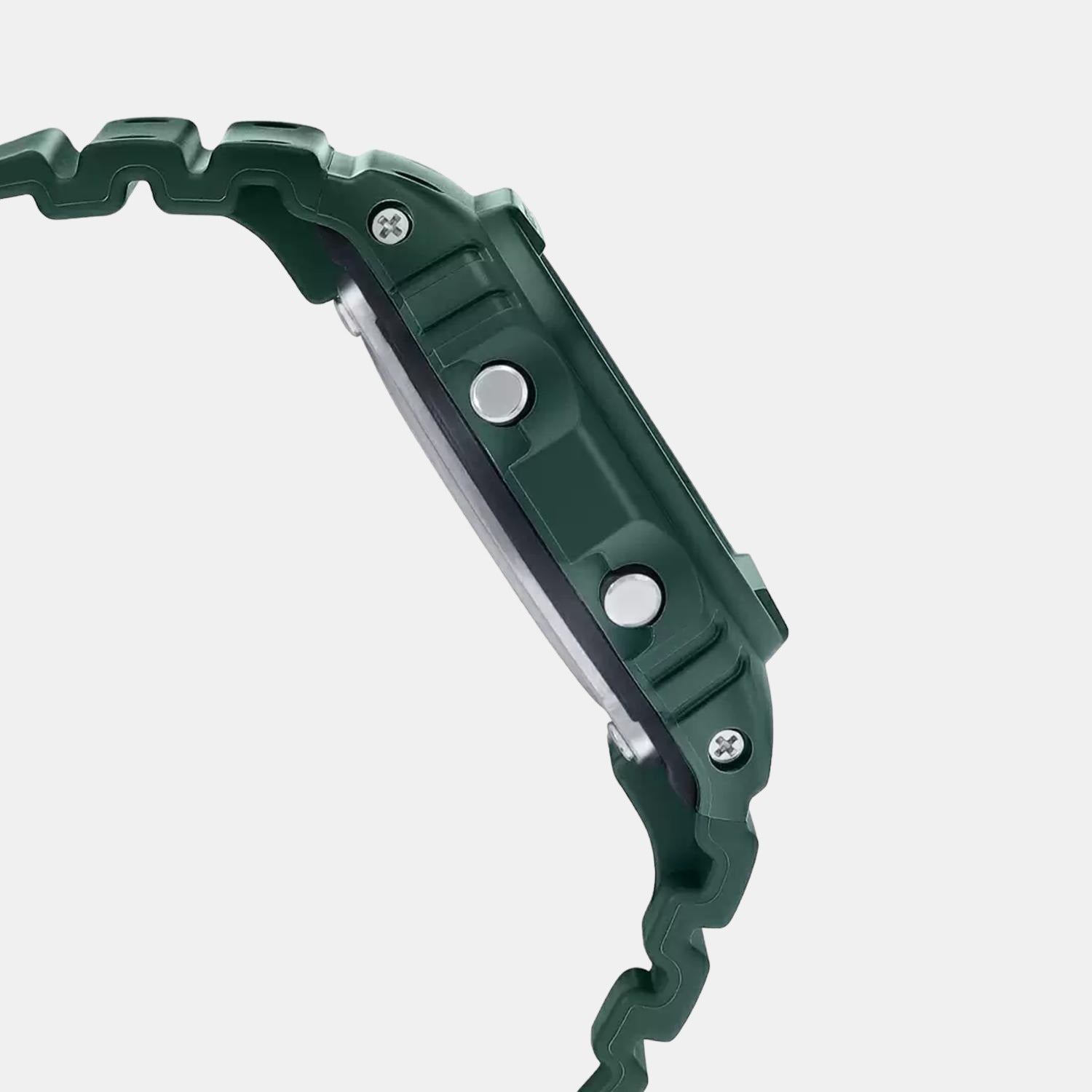 Casio Men Square Green watch