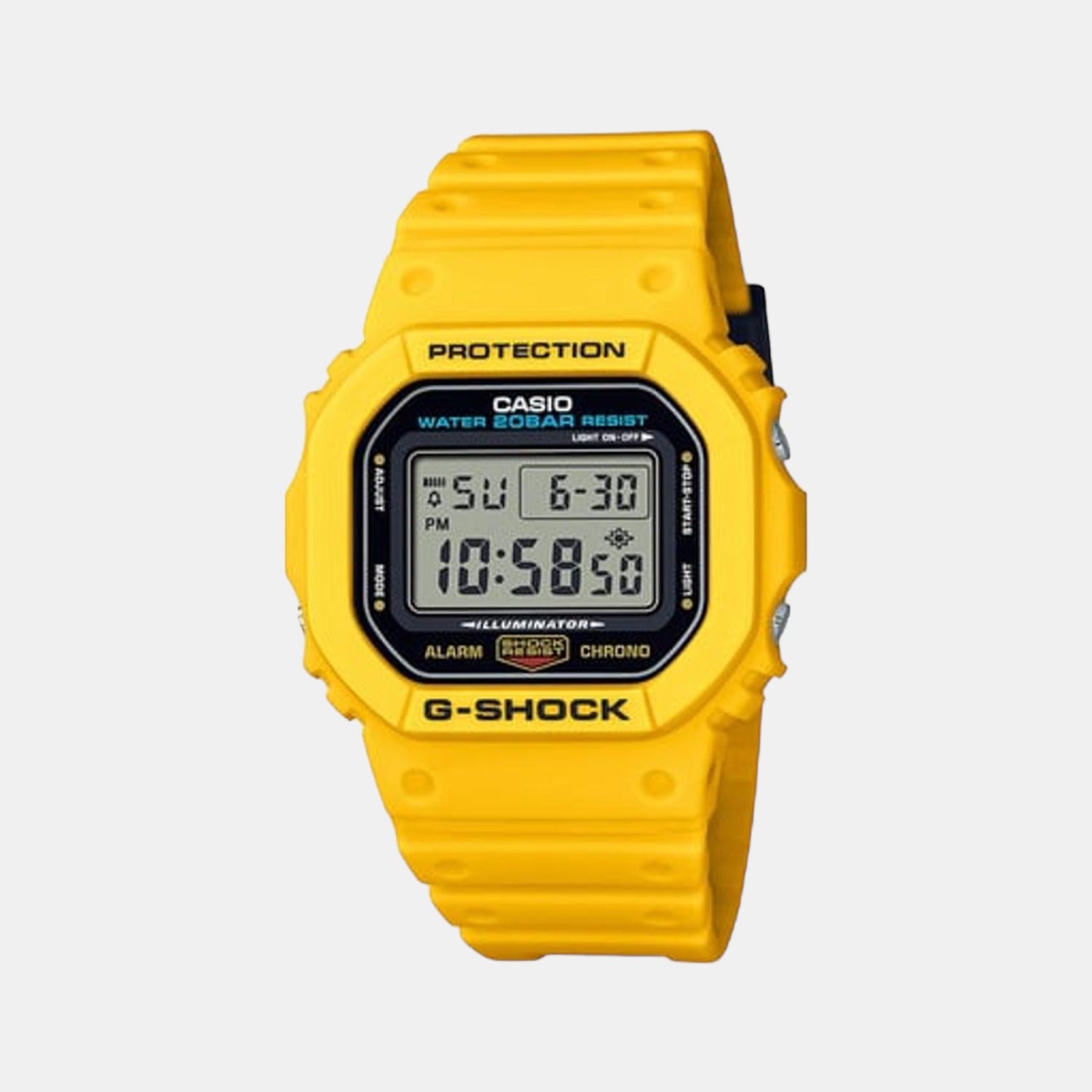 Casio Round Black Digital watch