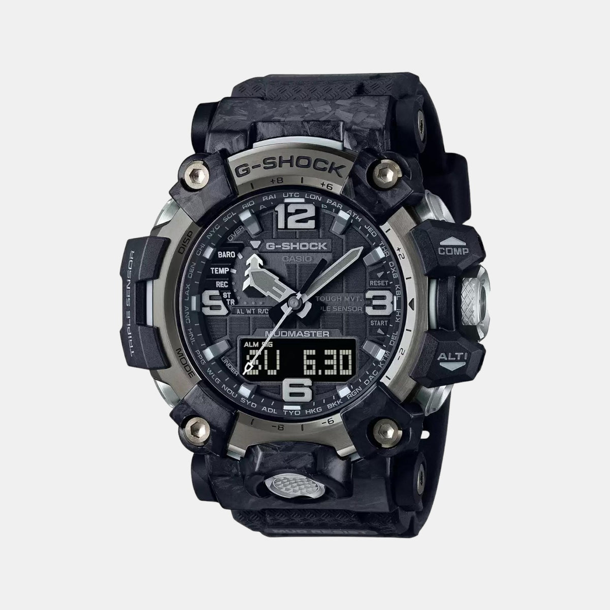 Casio Round Grey Analog-Digital watch