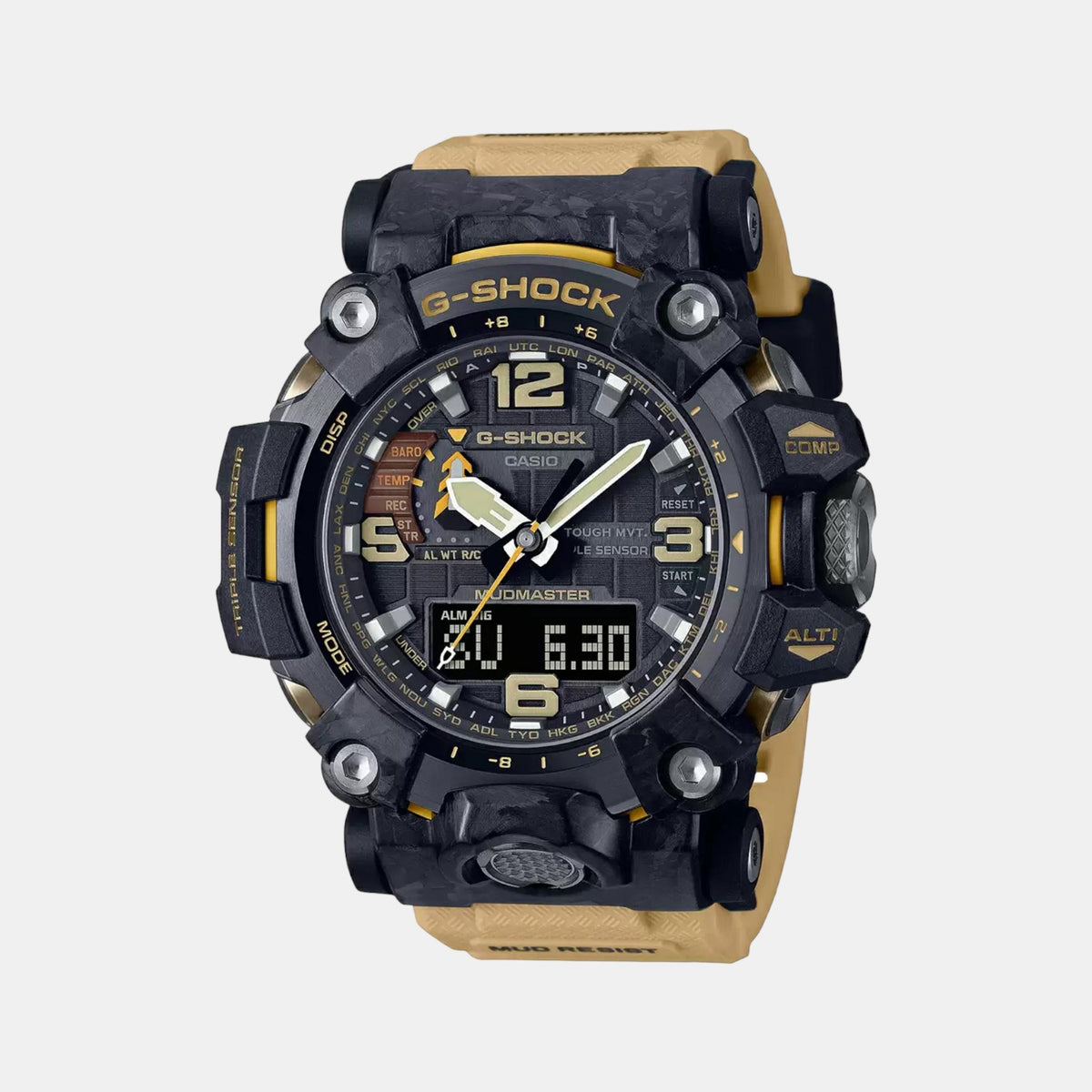 Casio Round Grey Analog-Digital watch