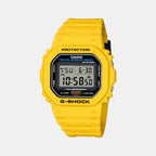 Casio Square Yellow Digital watch