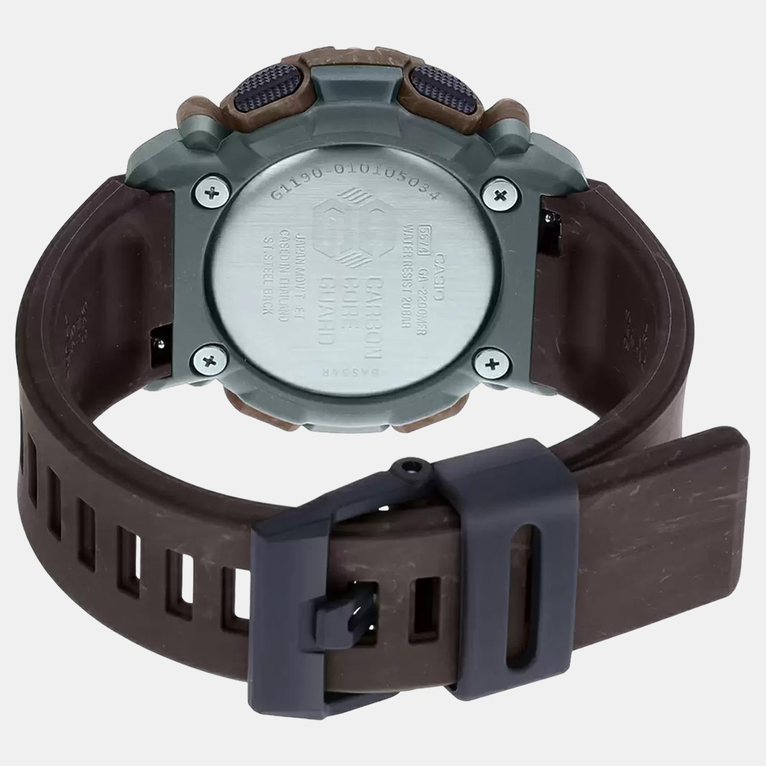 Casio Resin Round watch