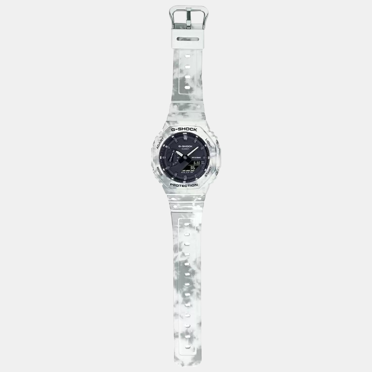 Casio 46 mm Silver Quartz watch