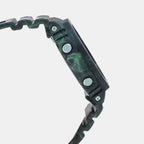 Casio Men Round Black watch