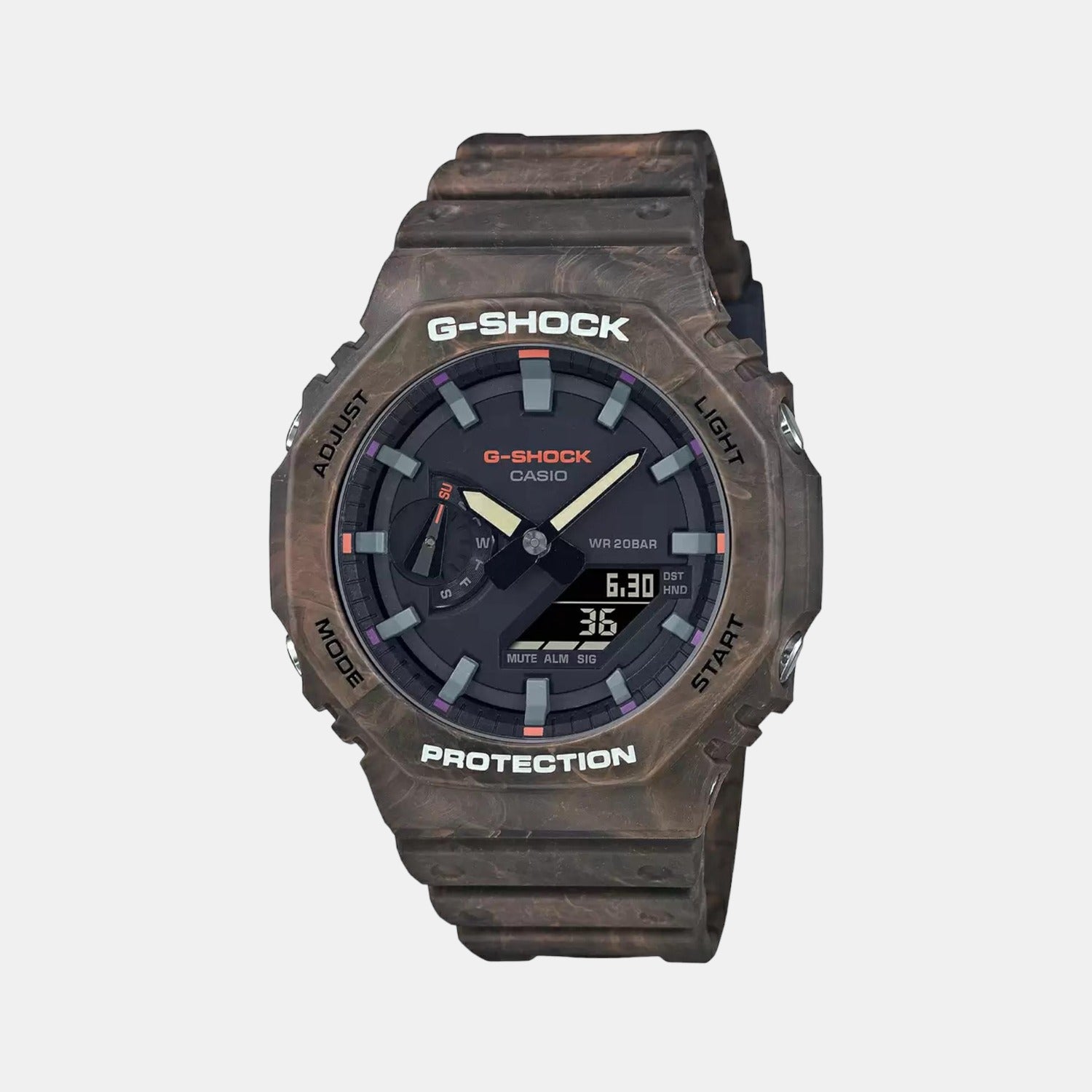 Casio Round Black Analog-Digital watch