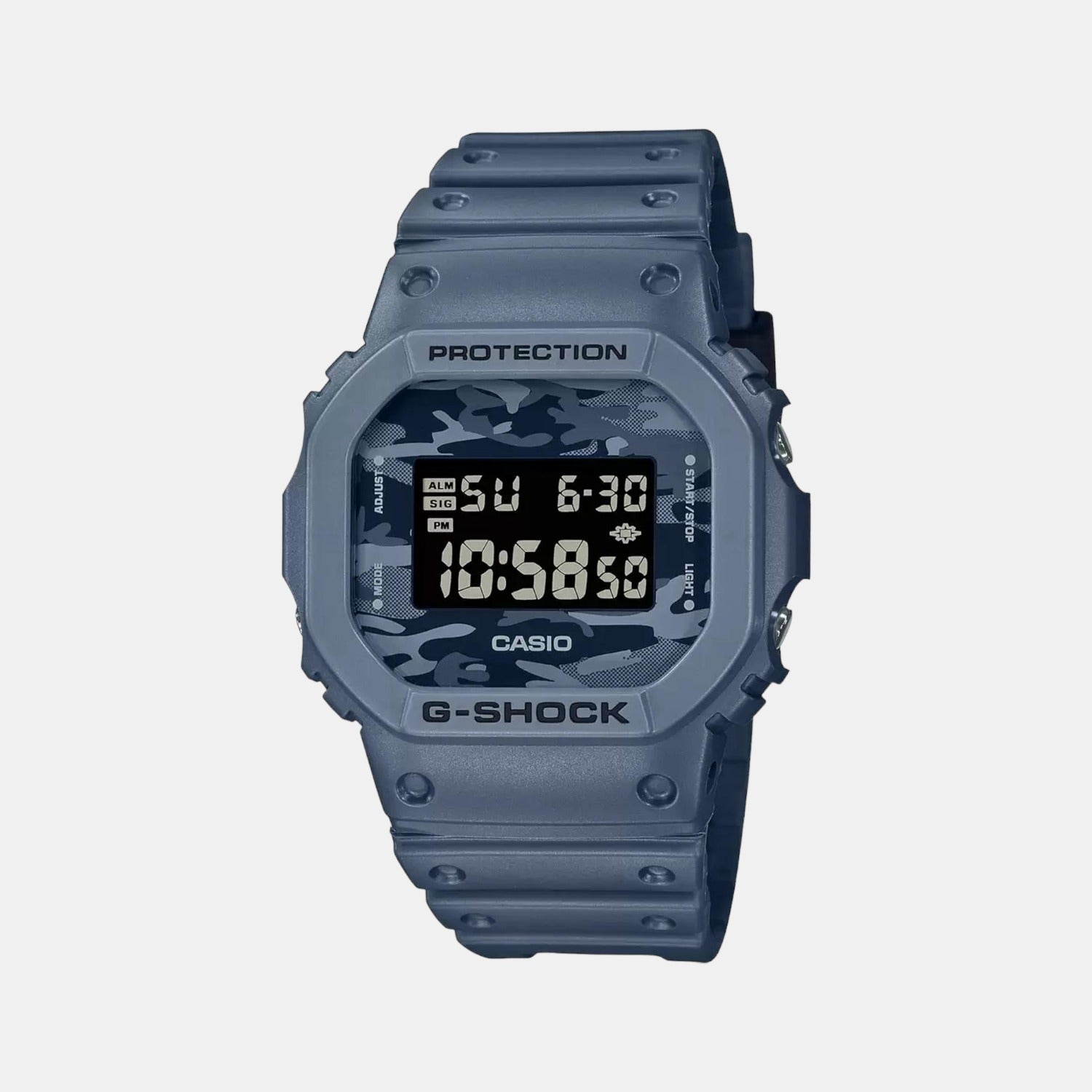 Casio Rectangular Black Digital watch