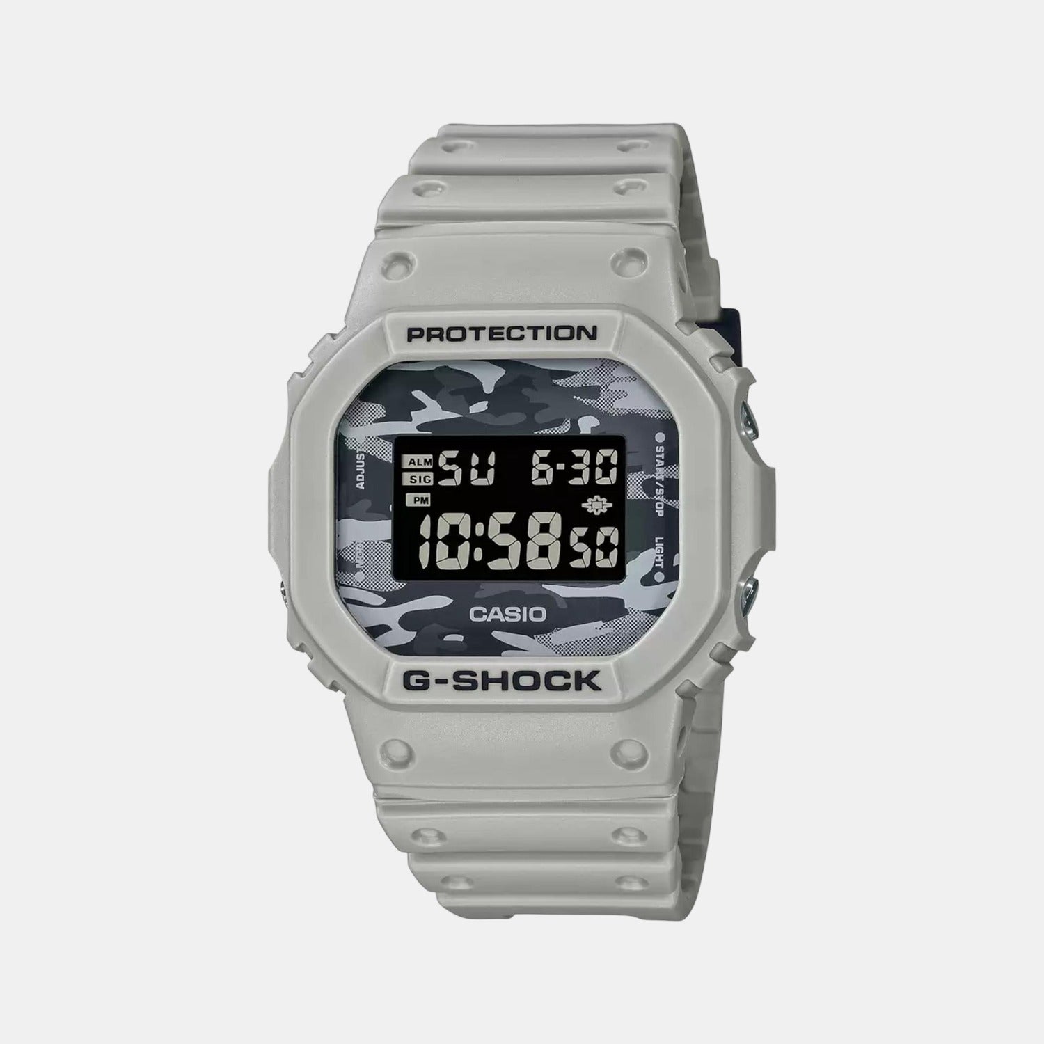 Casio Round Black Digital watch