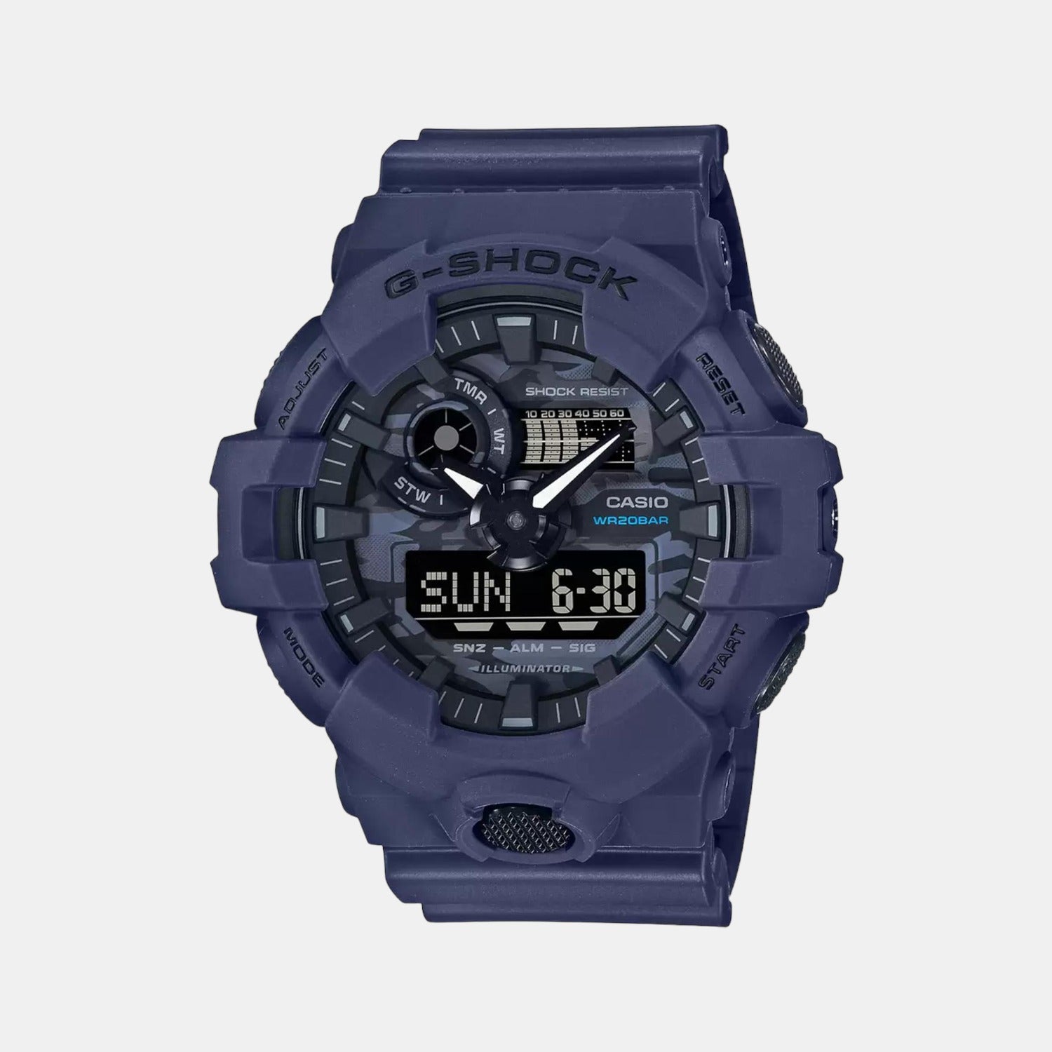 Casio Round Black Analog-Digital watch