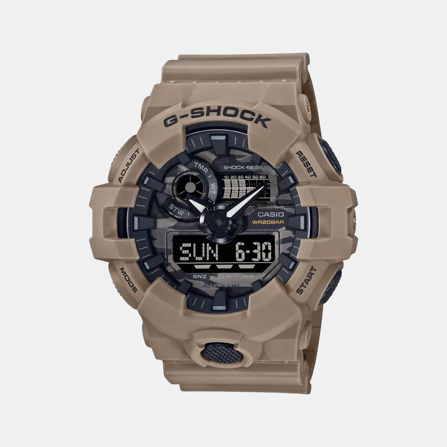 Casio Round Black Analog-Digital watch
